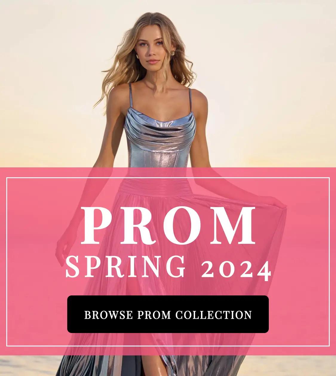 Prom Spring 2024 banner mobile